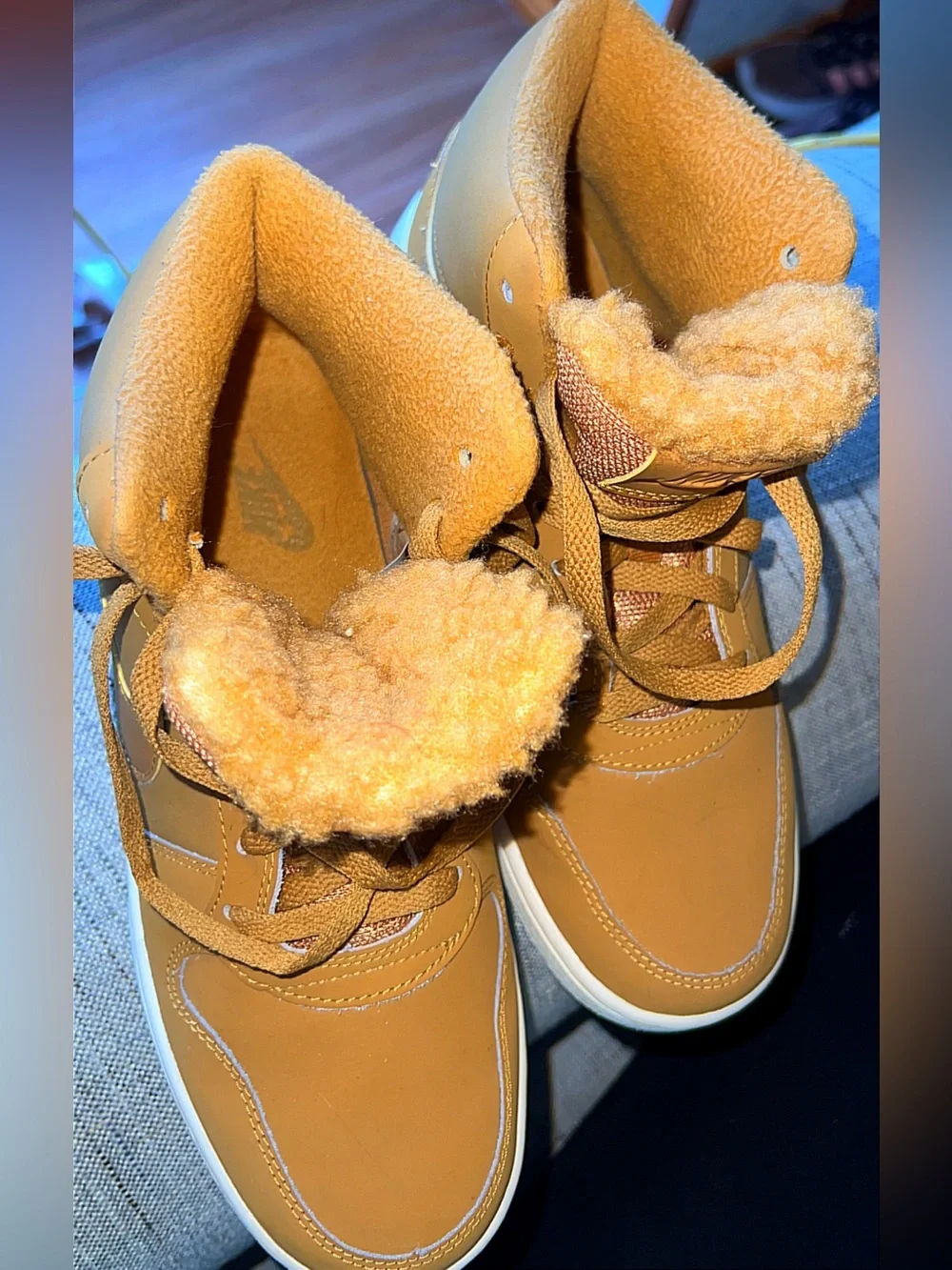 Nike Air Force 1 High Wheat/Flax – Talla 8